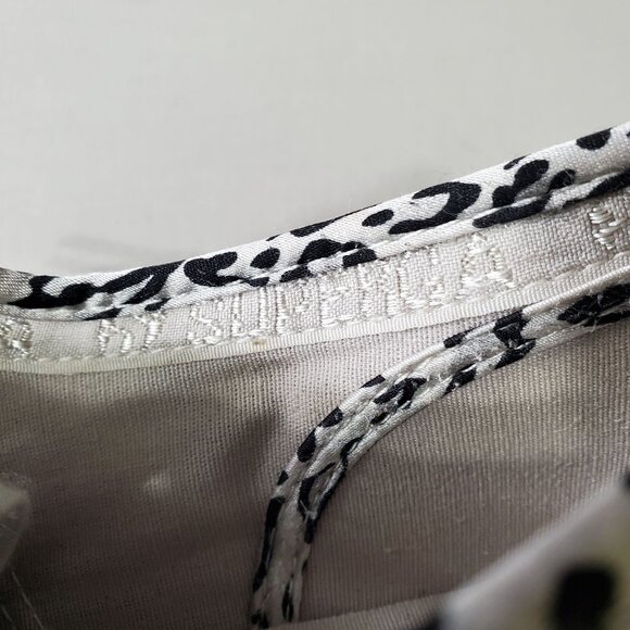 Superga 9.5 USW Trainers Leopard Zebra Print Canvas Sneakers Rubber Sole Unisex - Picture 10 of 10